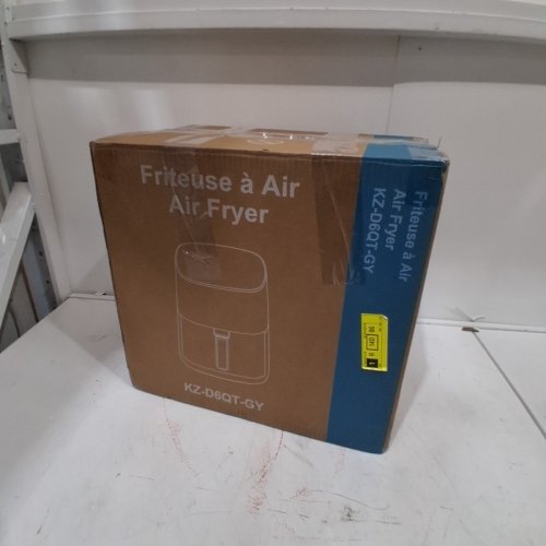 OLIXIS 12-IN-1 AIR FRYER WITH WINDOW - GRAY (MODEL: KZ-D6QT-GY) image 8