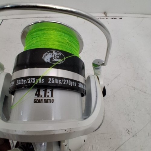BPS KING KAT SPINNING FISHING REEL - LEFT - GEAR RATIO: 4.1:1 - WHITE (MODEL: CBK80) image 4