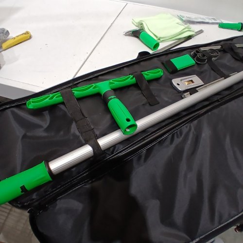 UNGER SPEED CLEAN WINDOW CLEANING KIT - 8FT - GREEN/BLACK image 3