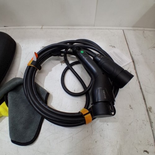 HEAVY DUTY EV CHARGER EXTENSION CABLE - 21FT - 40 AMP - BLACK image 3