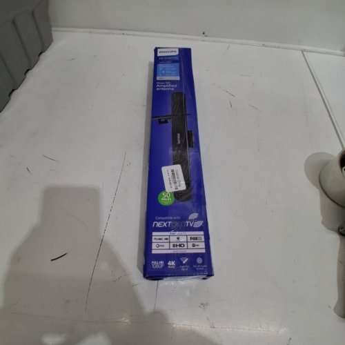 PHILIPS HOVER HD AMPLIFED INDOOR TV ANTENNA - 80KM RANGE - 19" X 4.7" X 2.5" - BLACK (MODEL: SDV7219N/27) image 3