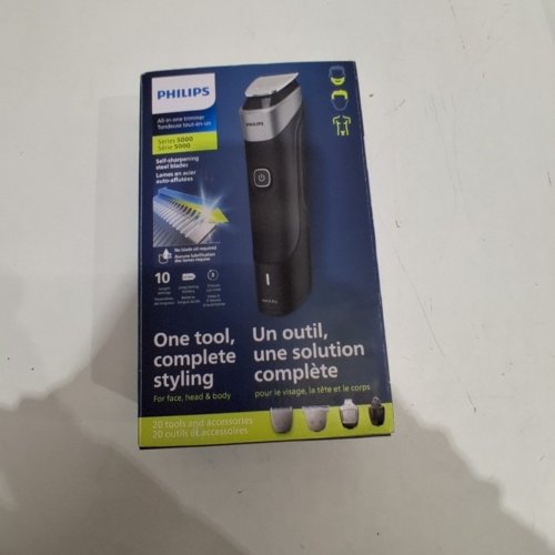 19PC PHILIPS MULTIGROOM SERIES 5000 -BLACK- (MODEL:MG5910/28) image 4