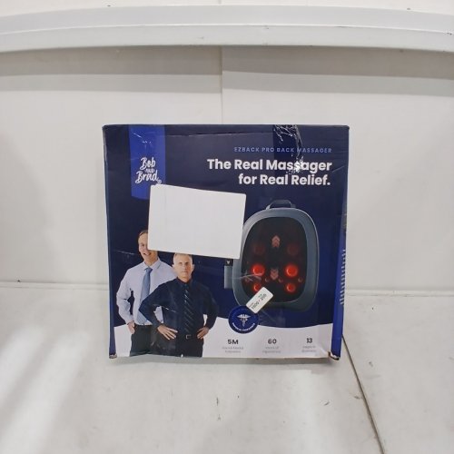 BOB & BRAD EZBACK PRO ROLLING & SPOTTING BACK MASSAGER WITH REMOTE - BLACK image 5