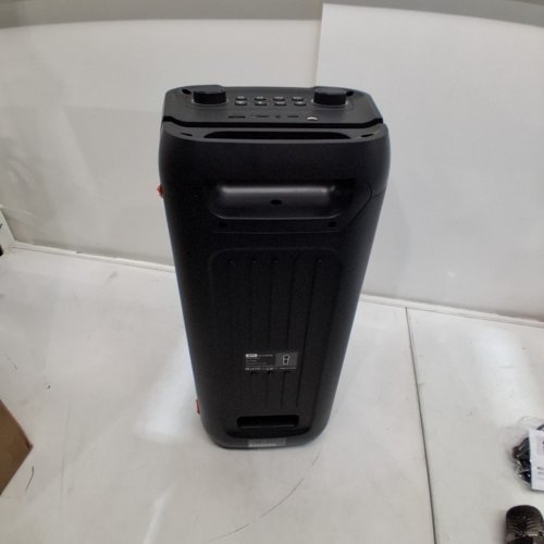 3PC PORTABLE BLUETOOTH KARAOKE MACHINE WITH TWO WIRELESS MICROPHONES - BLACK - (MODEL: K71) image 6