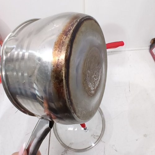 3PC VERKA MILK AND SAUCE PAN - 8" / 7" - STAINLESS STEEL (MODEL: 1801162) image 3