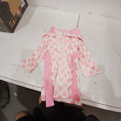 GIRLS SIMPLE JOYS BY CARTER'S HEART PRINT GARMENT - 2T-3T - PINK image 3