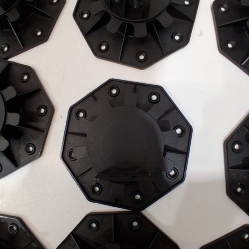 26PK ADJUSTABLE PLASTIC JOIST SUPPORT DECKING PEDESTAL - 6" - BLACK image 3