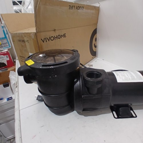 VIVOHOME 5400 GPH ENERGY-SAVING ABOVE GROUND SWIMMING POOL PUMP WITH STRAINER BASKET DOE CERTIFIED- 115V-60HZ-1.5HP (MODEL:‎VH513) image 4