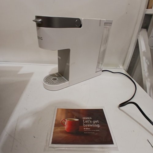 KEURIG K-MINI SINGLE SERVE COFFEE MAKER - OFF WHITE (MODEL: KMINI-K21) image 3