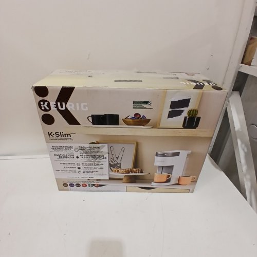 KEURIG K-MINI SINGLE SERVE COFFEE MAKER - OFF WHITE (MODEL: KMINI-K21) image 5