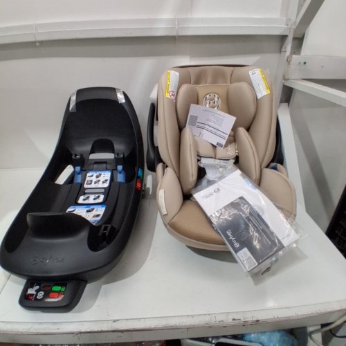 CYBEX CLOUD G PRO INFANT CAR SEAT WITH LOAD LEG BASE - ALMOND BEIGE image 3