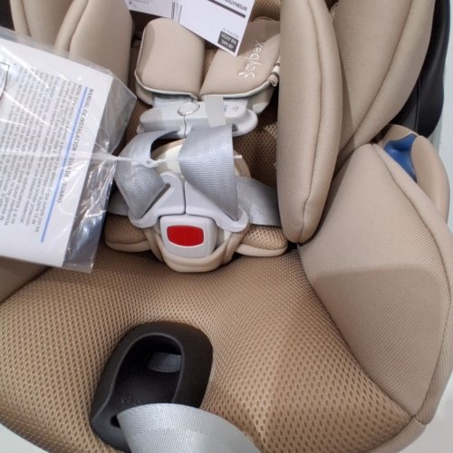 CYBEX CLOUD G PRO INFANT CAR SEAT WITH LOAD LEG BASE - ALMOND BEIGE image 4