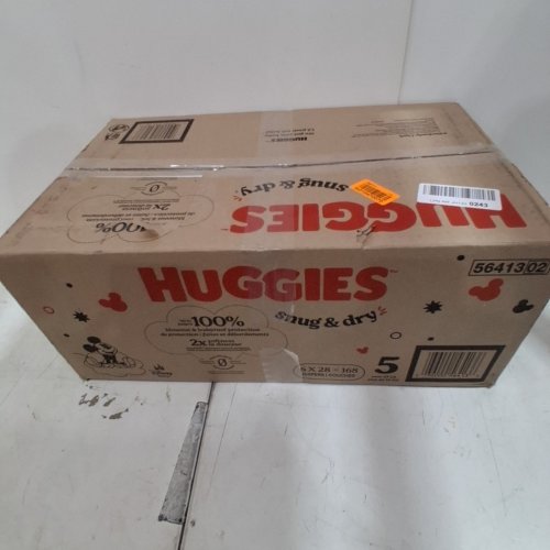 168PK HUGGIES SNUG AND DRY - SIZE 5 image 3