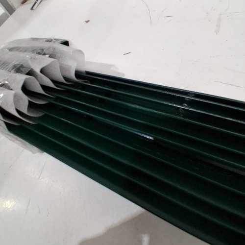 10PK STURDY METAL FENCE POSTS - 4.8FT - GREEN (MODEL: TF48) image 4