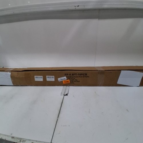 10PK STURDY METAL FENCE POSTS - 4.8FT - GREEN (MODEL: TF48) image 5