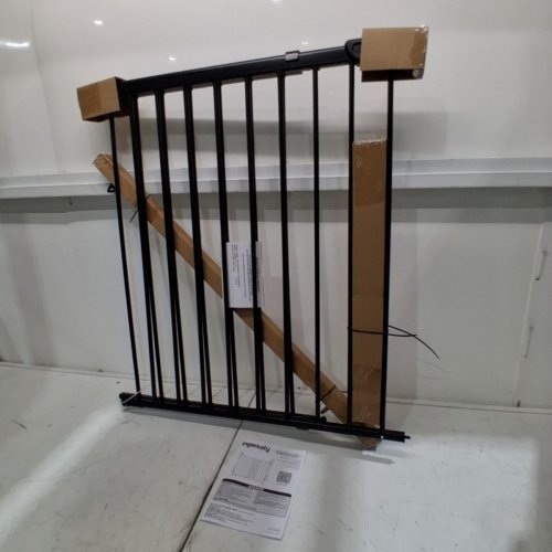 INGENUITY THE STAIRWAY+ 46W SERIES PET/BABY GATE - 32.5" X 31"-46" - BLACK (MODEL: 17171) image 2