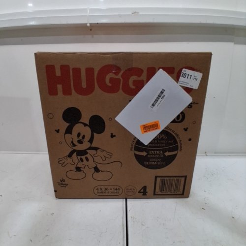 144PK HUGGIES LITTLE MOVERS DISPOSABLE DIAPERS, SIZE 4 image 4