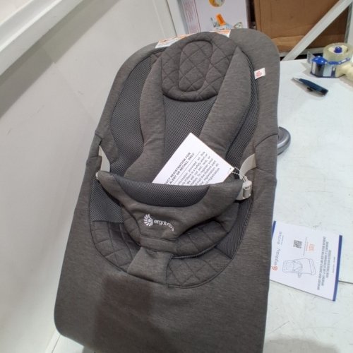 ERGOBABY EVOLVE 3-IN-1 ADJUSTABLE BOUNCER FOR NEWBORNS TO TODDLERS UP TO 20 LBS - CHARCOAL GREY (MODEL: EVOLVE BOUNCER) image 3