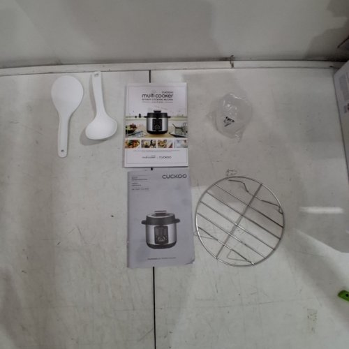 CUCKOO 10-IN-1 DIGITAL PRESSURE COOKER - 24 CUP (UNCOOKED) CAPACITY - STAINLESS STEEL/BLACK (MODEL: CMC-ZSN601F) image 5