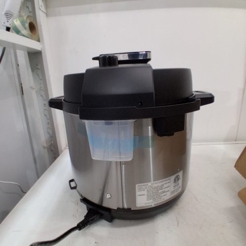 CUCKOO 10-IN-1 DIGITAL PRESSURE COOKER - 24 CUP (UNCOOKED) CAPACITY - STAINLESS STEEL/BLACK (MODEL: CMC-ZSN601F) image 6