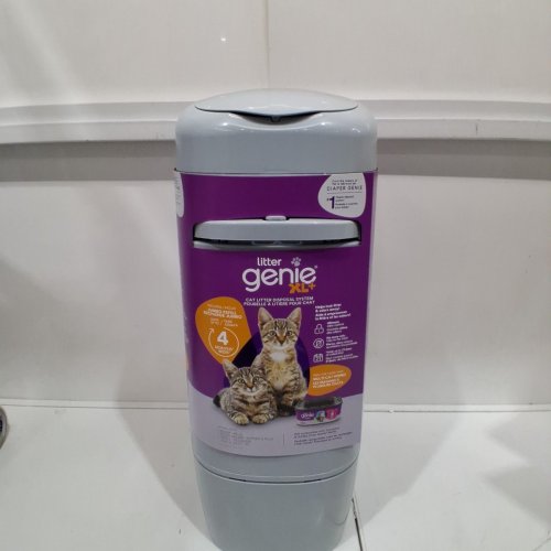 LITTER GENIE XL+ PAIL WITH SCOOP AND HOLDER - 22" - GREY (MODEL: I000399) image 2