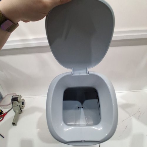 LITTER GENIE XL+ PAIL WITH SCOOP AND HOLDER - 22" - GREY (MODEL: I000399) image 3