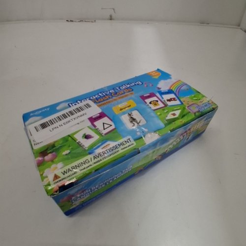 AULLSATY INTERACTIVE TALKING FLASH CARD READER - TURQUOISE image 4
