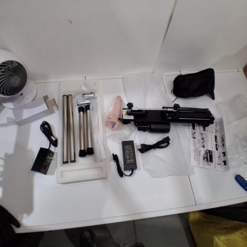 PREMIUM LOVE MACHINE WITH DILDO - SEX THRUST MACHINE, WIRE-CONTROLLED - 100 WATT image 2