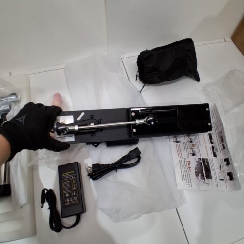 PREMIUM LOVE MACHINE WITH DILDO - SEX THRUST MACHINE, WIRE-CONTROLLED - 100 WATT image 3