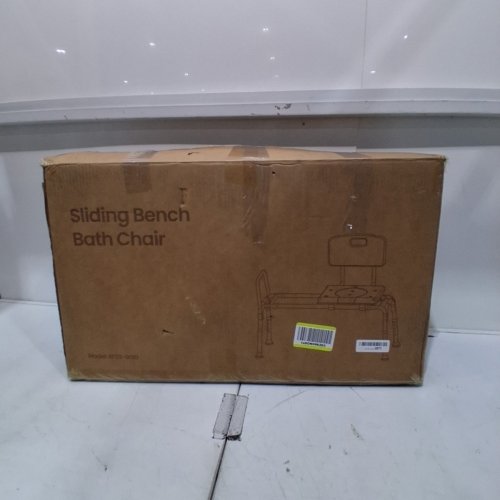 CAREBODA SLIDING BATHTUB SHOWER CHAIR WITH NON-SLIP FOOT MATS - 300LBS CAPACITY - (MODL: RF03-0010) image 5