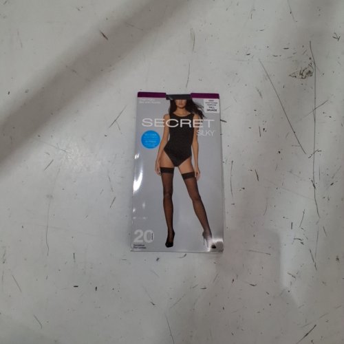 WOMEN'S SECRET SILKY THIGH HIGH PANTYHOSE - TALL - NIGHTSHADE (MODEL: 5884) image 2