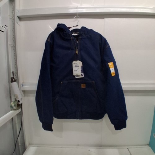 MEN'S CARHARTT LOOSE FIT DENIM ACTIVE JACKET - MEDIUM - SAWYER (STYLE: 0J6976-M) image 2