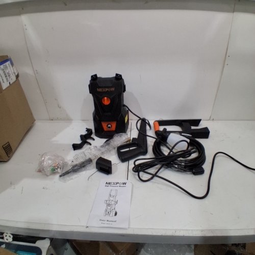 NEXPOW ELECTRIC PRESSURE POWER WASHER - 4000PSI - 2.6 GPM - BLACK/ORANGE - (MODEL: SK101-16) image 4