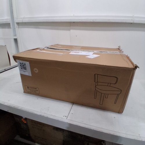 2PK COLAMY MID-CENTURY MODERN FABRIC DINING CHAIR - 29.1" X 22.2" - BEIGE (MODEL: DCW19) image 6