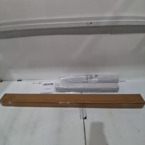 PANEL TRACK BLINDS WITH TRIMMABLE PANEL CURTAINS FOR SLIDING DOORS, PATIO DOORS, ROOM DIVIDER, WINDOW - 45.8" TO 86"X 96" - GRAY (MODEL:PB-32-B3) image 2