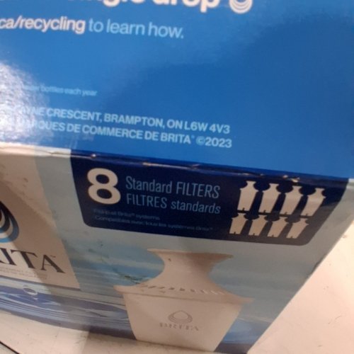 7PK BRITA PITCHER REPLACEMENT FILTERS - WHITE (MODEL: 845993) image 3