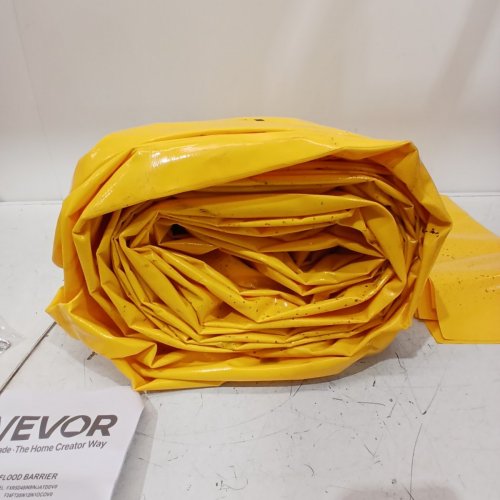 VEVOR FLOOD BARRIER HEIGHT SANDBAG ALTERNATIVE 24FT - YELLOW/BLACK (MODEL: F24FT20IN12IN10COVO) image 4