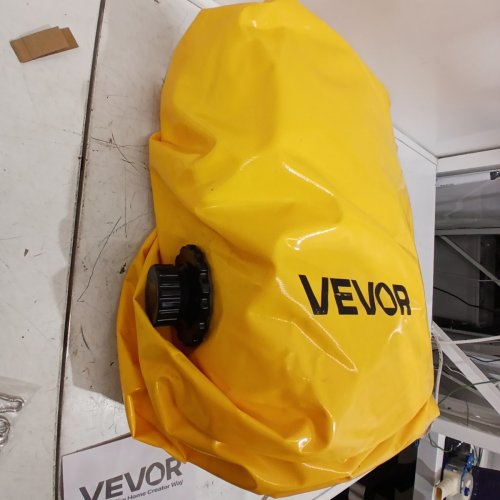 VEVOR FLOOD BARRIER HEIGHT SANDBAG ALTERNATIVE 24FT - YELLOW/BLACK (MODEL: F24FT20IN12IN10COVO) image 5