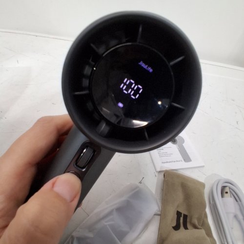 JISULIFE HANDHELD FAN - 18W - DARK GRAY (MODEL: PRO1 S) image 2