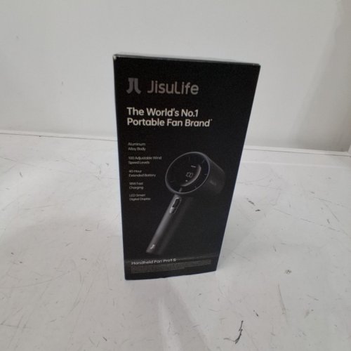 JISULIFE HANDHELD FAN - 18W - DARK GRAY (MODEL: PRO1 S) image 6