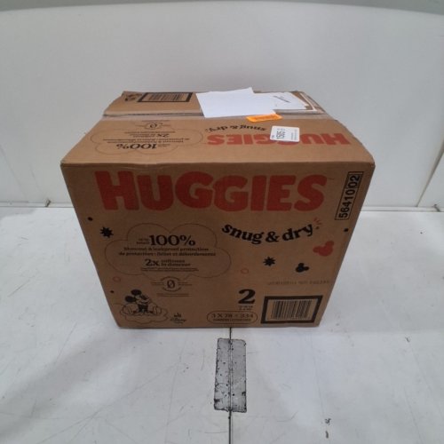 234PK MICKEY MOUSE HUGGIES SNUG AND DRY BABY DIAPERS - SIZE 2 (12-18LBS) image 2