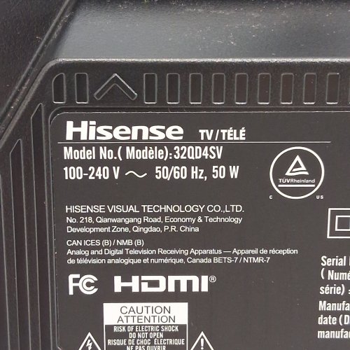HISENSE HI-QLED HD SMART VIDAA TV - HI-QLED COLOR, DOLBY AUDIO - 32" - (MODEL: 32QD4SV) image 14