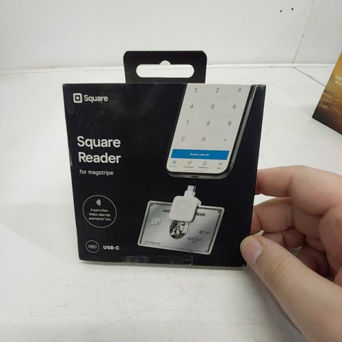 SQUARE READER FOR MAGSTRIPE SWIPE AND TAP PAYMENTS - USB C - WHITE (MODEL: 0862) image 3