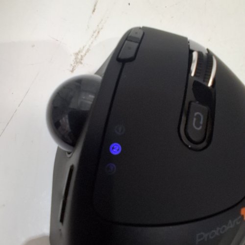 PROTOARC WIRELESS TRACKBALL MOUSE WITH BLUETOOTH AND USB RECEIVER - GREY (MODEL: EM01 NL) image 2