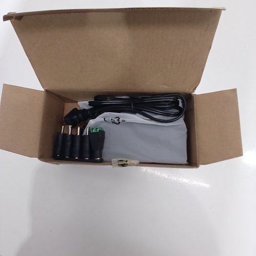 TKDY AC DC POWER ADAPTER - 12V , 3.5A - WITH 5 CONNECTOR TIPS image 2