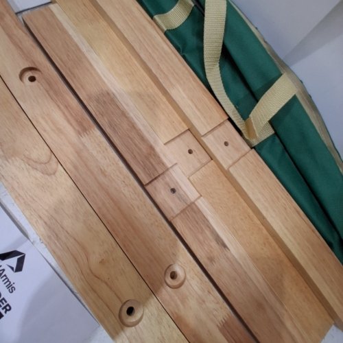APUDARMIS WOODEN LADDER TOSS GAME SET image 3