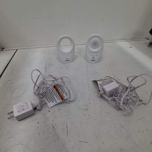 VTECH ENHANCED RANGE DIGITAL AUDIO BABY MONITOR, NIGHTLIGHT - WHITE (MODEL: DM1211) image 4
