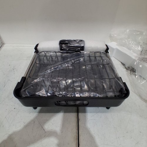 KINGRACK EXTENDABLE DISH RACK, ADJUSTABLE DISH DRYING RACK - BLACK (MODEL: WK810172-20) image 2