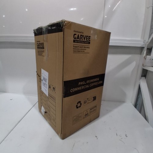 GARVEEHOME COMMERICAL COFFEE MAKER/URN - 120 CUPS 18 L/4.8 GAL - STAINLESS STEEL /BLACK - (MODEL:PHO_0X3N9WDG) image 5