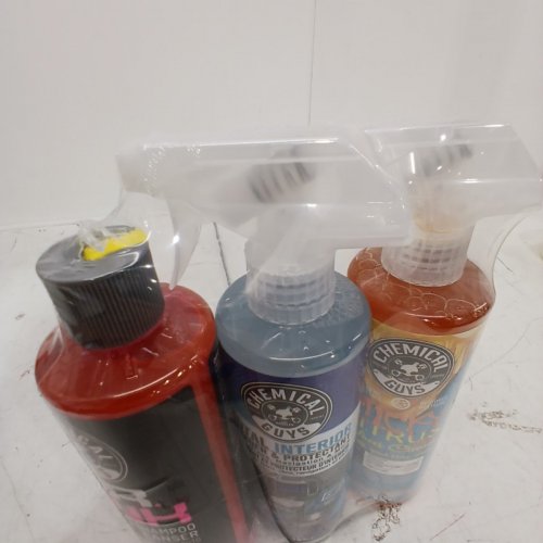 3PC ASSORTED CHEMICAL GUYS CAR CARE CLEANING PRODUCTS - 473 ML EACH image 3